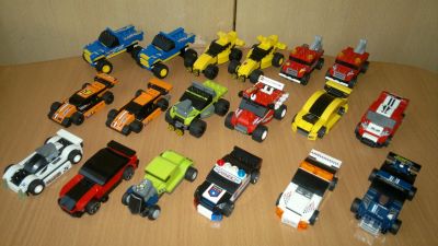 Лот: 6740957. Фото: 1. Лего Lego Racers, 18 машинок. Конструкторы