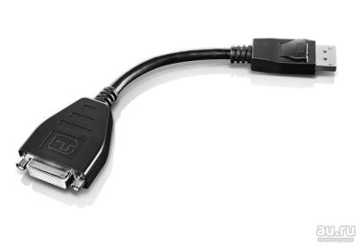 Лот: 13286509. Фото: 1. Переходник dell, DVI-D (m) - DisplayPort... Шлейфы, кабели, переходники