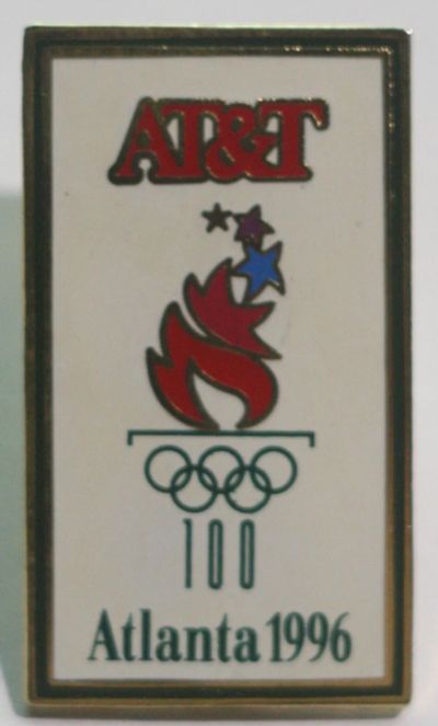 Лот: 19979824. Фото: 1. Значок Олимпиада Атланта 1996... Другое (значки, медали, жетоны)