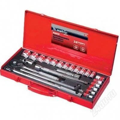 Лот: 2053120. Фото: 1. Набор шоферский с квадратом 1... Ручной инструмент