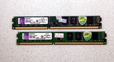 Лот: 11460056. Фото: 1. DDR3 8Gb 2*4Gb Kingston для LGA775... Оперативная память