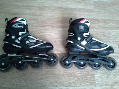 Лот: 5756801. Фото: 1. Роликовые коньки мужские Roces... Роликовые коньки, скейтборды, самокаты