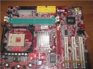 Лот: 49578. Фото: 1. Мат плата не рабочая +охлаждение... Красноярск