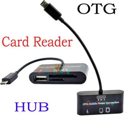 Лот: 3687228. Фото: 1. Micro USB OTG (On-The-Go) Card... Картридеры