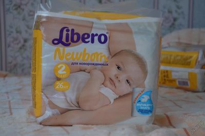 Лот: 5741259. Фото: 1. 2 пачки подгузников Либеро 3-6кг... Детская гигиена
