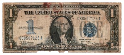 Лот: 20350026. Фото: 1. США 1 доллар 1934 год, серебряный... Америка