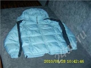 Лот: 575853. Фото: 1. куртка пуховик,рост 134,р 32. Другое (дети растут)