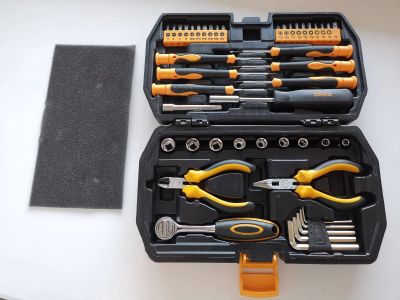 Лот: 18058759. Фото: 1. Набор инструментов DEKO 45 предметов... Расходные материалы, сменные насадки