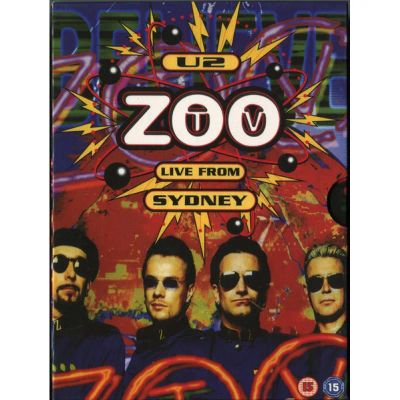 Лот: 21293462. Фото: 1. U2 "Zoo TV" Live From Sydney. Видеозаписи, фильмы