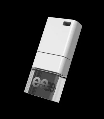 Лот: 3716066. Фото: 1. Флешка USB 32 ГБ LEEF Ice белый... USB-флеш карты