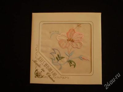 Лот: 39635. Фото: 1. изящный шёлковый платочек! для... Красноярск