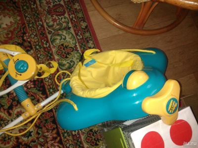 Лот: 8225064. Фото: 1. Прыгунки самолет. Ходунки, прыгунки, качели