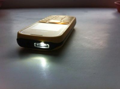 Лот: 2998742. Фото: 1. Продам Nokia 1280 Желтый с картинкой... Кнопочные мобильные телефоны