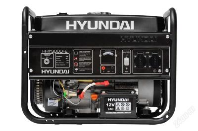 Лот: 2837184. Фото: 1. Бензиновый генератор Hyundai HHY3000FE... Бензо-, мотоинструмент