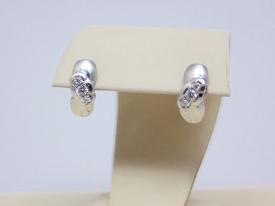 Лот: 14218453. Фото: 1. СЕРЕБРЯНЫЕ СЕРЬГИ 2,70 ГРАММ. Серьги, каффы