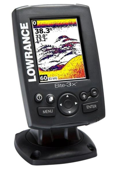 Лот: 4996365. Фото: 1. Lowrance Elite-3x 83/200 (000-11448-001... Эхолоты