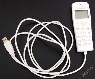 Лот: 994093. Фото: 1. USB-Телефон VoIP SkypeMate. Другое (периферия)