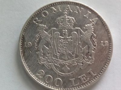 Лот: 20934258. Фото: 1. Монета Румынии 200 леев, 1942... Европа