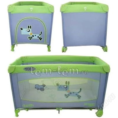 Лот: 1076137. Фото: 1. Манеж-кровать Jetem Tobi C3. Манежи