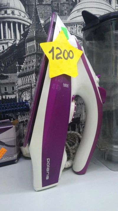 Лот: 8138376. Фото: 1. Утюг. Утюги, парогенераторы, отпариватели