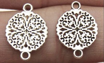 Лот: 25909023. Фото: 1. Коннектор Цвет Античное серебро. Материалы для ручной работы