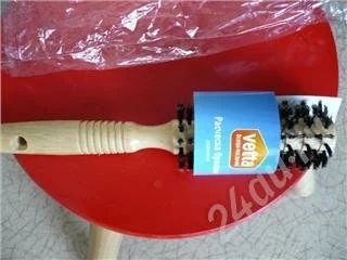 Лот: 391945. Фото: 1. Расческа брашинг деревянная. Другое (красота и здоровье)