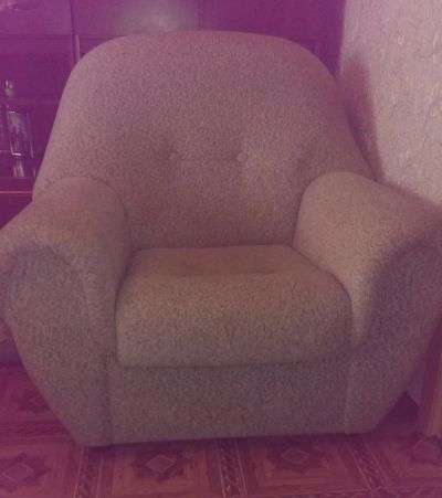 Лот: 7171451. Фото: 1. Мягкий уголок с креслом. Комплекты мягкой мебели