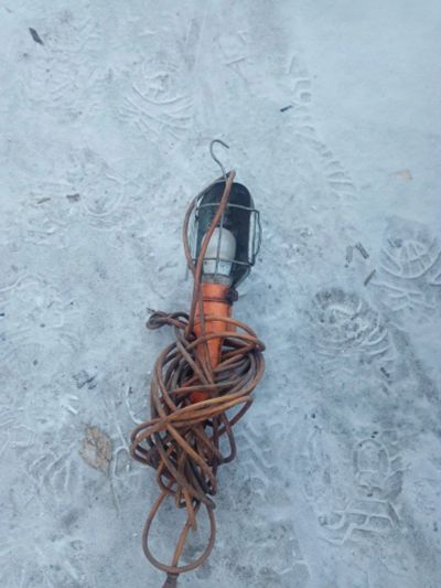 Лот: 15425210. Фото: 1. Переноска подсветка с кабелем. Другое (строительство и ремонт)