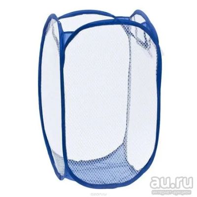 Лот: 12924364. Фото: 1. Корзина для белья тканевая, 36... Корзины, контейнеры