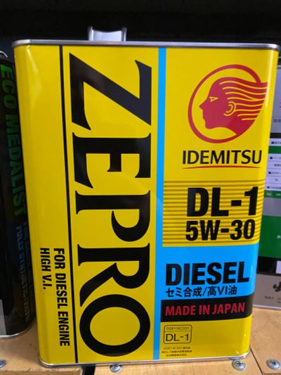 Лот: 18980675. Фото: 1. Idemitsu Zepro DL-1 5w30 Diesel. Масла, жидкости