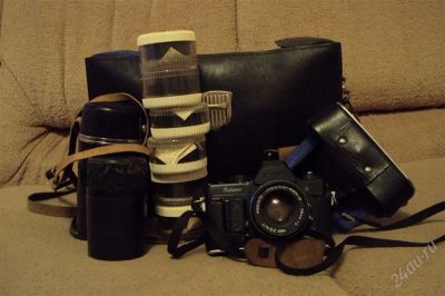 Лот: 936311. Фото: 1. фотоаппарат "зенит-автомат". Плёночные зеркальные