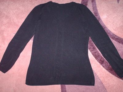 Лот: 4698621. Фото: 1. черная кофточка размер 48-54. Свитеры, толстовки, худи