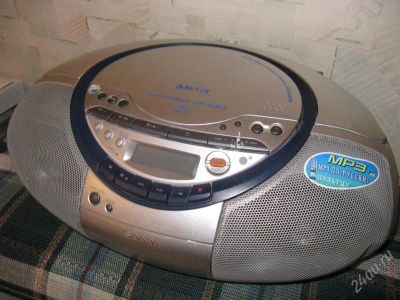 Лот: 1062361. Фото: 1. МР3 магнитафон. Музыкальные центры, магнитолы
