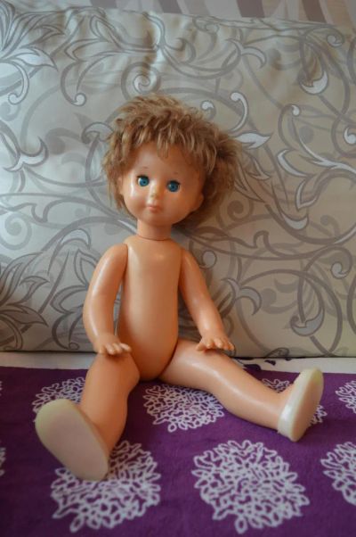 Лот: 11196584. Фото: 1. Советская кукла, состояние хорошее. Куклы