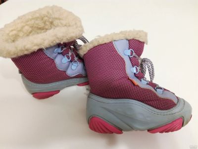 Лот: 16919909. Фото: 1. Сапоги зимние Demar 24-25 размер. Сапоги