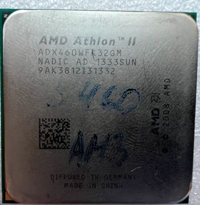 Лот: 20555850. Фото: 1. AMD Athlon II X3 460. Процессоры