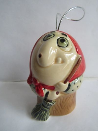 Лот: 19608748. Фото: 1. Елочные игрушка Баба - Яга ,авторская... Гирлянды, шарики, новогодние аксессуары