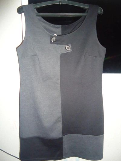 Лот: 6461926. Фото: 1. Сарафан трикотаж 48-50р короткий... Платья