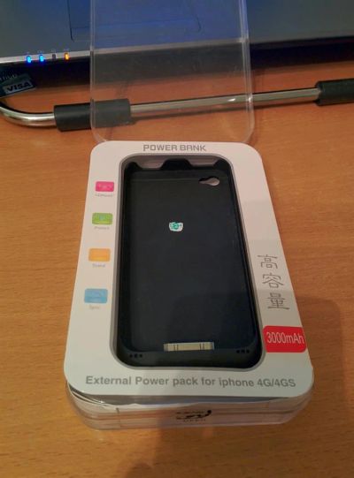 Лот: 3917037. Фото: 1. Внешний аккумулятор iPhone 4\4s... Аккумуляторы