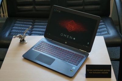 Лот: 15952365. Фото: 1. Игровой ноутбук HP OMEN ( IPS... Ноутбуки