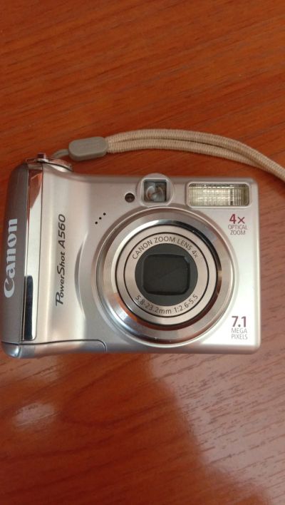 Лот: 17126301. Фото: 1. Фотоаппарат Canon A 560. Цифровые компактные