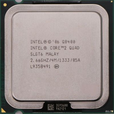 Лот: 13553155. Фото: 1. Процессор Intel® Core™2 Quad Q8400... Процессоры