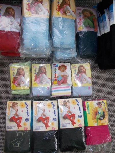 Лот: 3654146. Фото: 1. Колготки новые, 22шт одним лотом... Носки, колготки