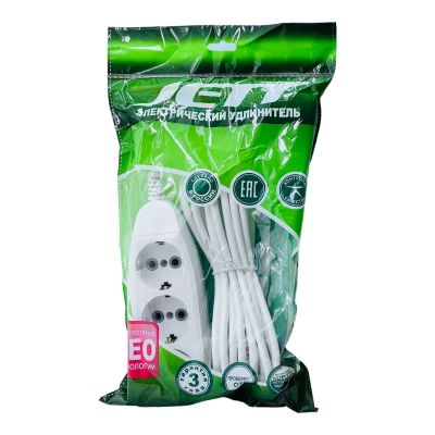 Лот: 25800037. Фото: 1. 155-635 УдлинительТМ ДЖЕТТ (ПВС... Удлинители, тройники, сетевые фильтры