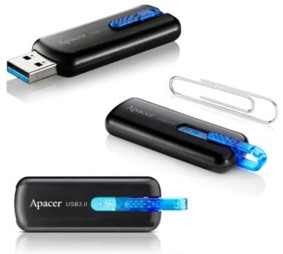 Лот: 4754542. Фото: 1. 16GB USB 3.0 Flash, Apacer AH354... USB-флеш карты