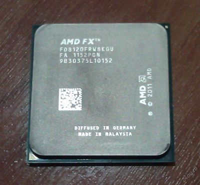 Лот: 4655290. Фото: 1. AMD FX-8120 Zambezi (AM3+, L3... Процессоры