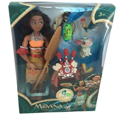Лот: 13283050. Фото: 1. Моана, кукла с музыкальным ожерельем... Куклы и аксессуары