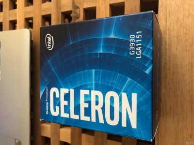 Лот: 13682602. Фото: 1. Процессор INTEL celeron G3930... Процессоры