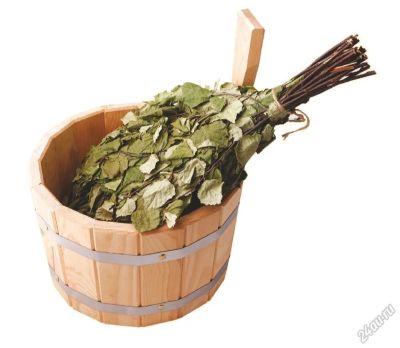 Лот: 5874993. Фото: 1. Веник березовый, для бани. Банные принадлежности