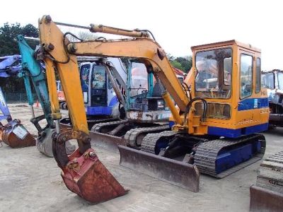 Лот: 8182859. Фото: 1. Мини-экскаватор Nissan N41. Грузовики, автобусы, спецтехника